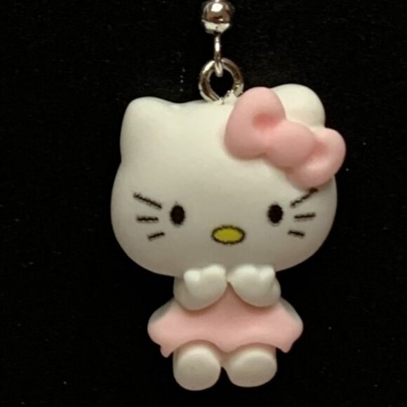 Hello Kitty Earring, Sanrio Earring, Hello Kitty Jewelry, Gift Idea, Kitty, Cat - Picture 2 of 7